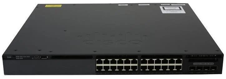 SWITCH CISCO 3650 24-Ports Gigabit (2) 10G SFP or (4) 1GB SFP PSU 250W (P/N: PWR-C2-250WAC) w/ Rkmnts SWITCH CISCO 3650 24-Ports Gigabit (2) 10G SFP or (4) 1GB SFP PSU 250W (P/N: PWR-C2-250WAC) w/ Rkmnts