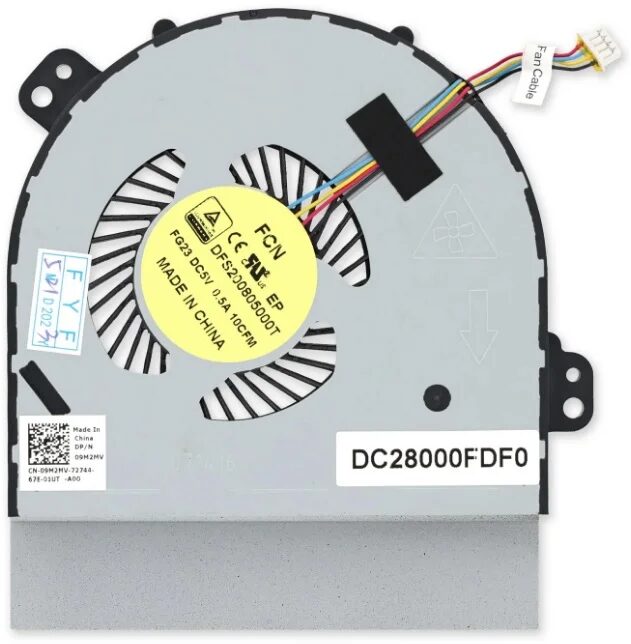 CPU FAN FOR NB DELL ALIENWARE 15 R1/ R2 (RIGHT SIDE) CPU FAN FOR NB DELL ALIENWARE 15 R1/ R2 (RIGHT SIDE)