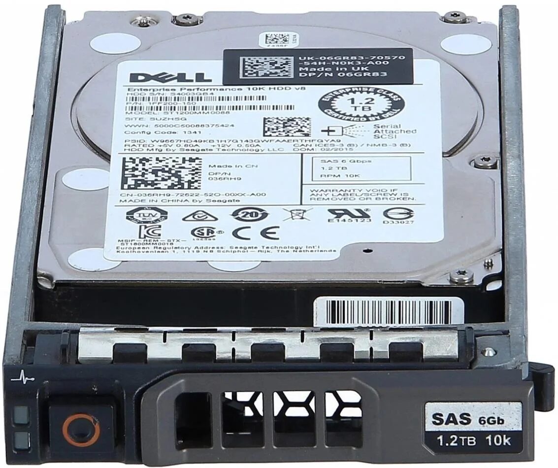 HDD DELL 1.2TB SAS 6G 2.5" 10K HDD DELL 1.2TB SAS 6G 2.5" 10K