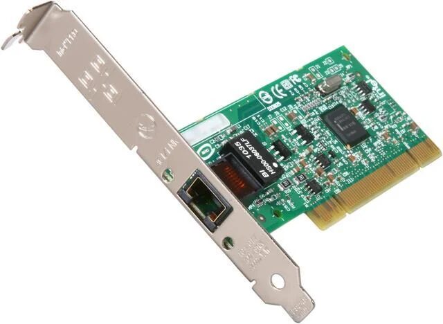 NIC INTEL PRO/1000 GT DESKTOP ADAPTER 1-port 1GB PCI F.P. NIC INTEL PRO/1000 GT DESKTOP ADAPTER 1-port 1GB PCI F.P.