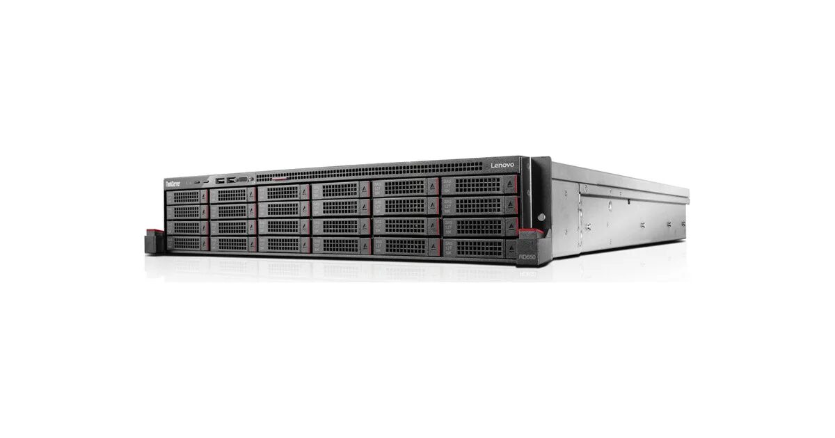 Lenovo Thinkserver RD650 (24xSFF) 2 x Xeon E5-2640 v3 (8-Cores)/32GB/R720IX Lenovo Thinkserver RD650 (24xSFF) 2 x Xeon E5-2640 v3 (8-Cores)/32GB/R720IX