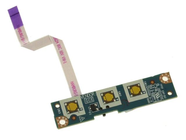 VOLUME BUTTON BOARD WITH CABLE FOR DELL LATITUDE E6430 VOLUME BUTTON BOARD WITH CABLE FOR DELL LATITUDE E6430