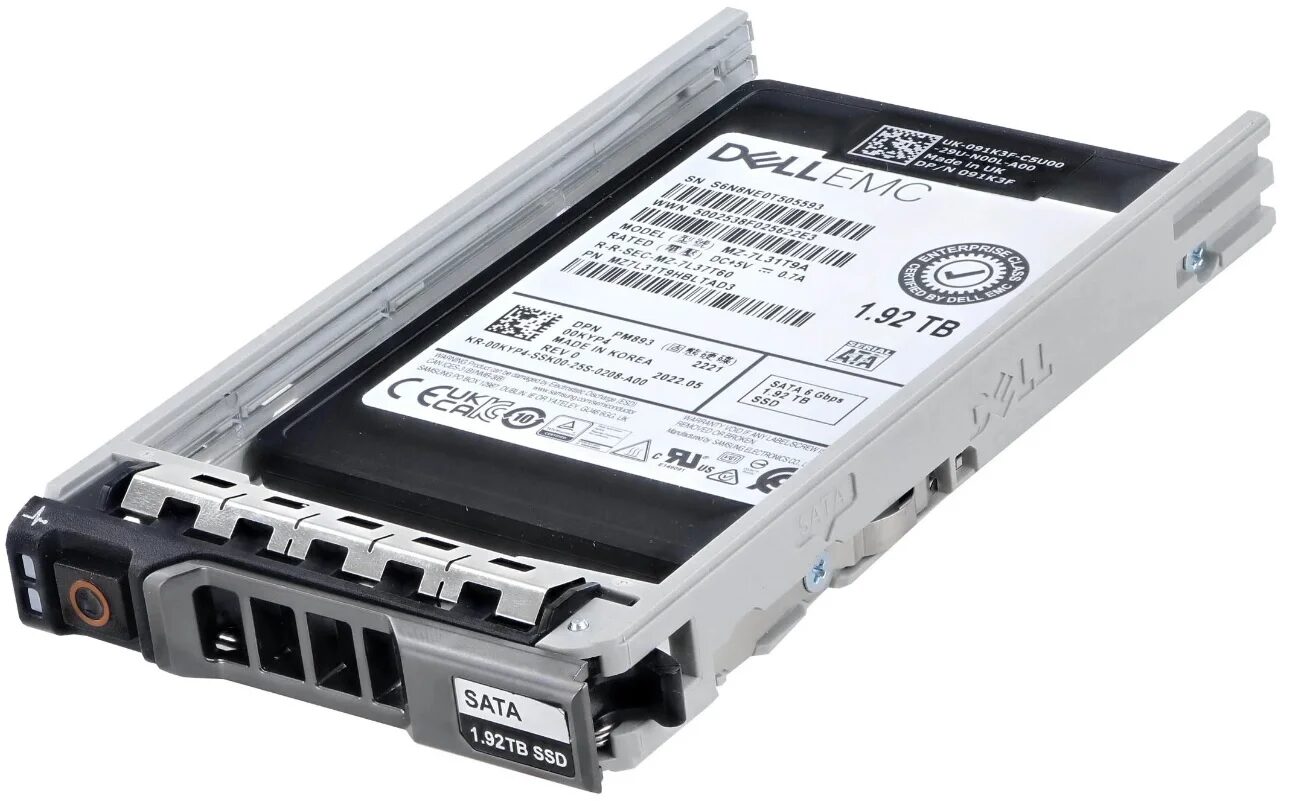 SSD DELL 1.92TB SATA 2.5" 6G RI SSD DELL 1.92TB SATA 2.5" 6G RI