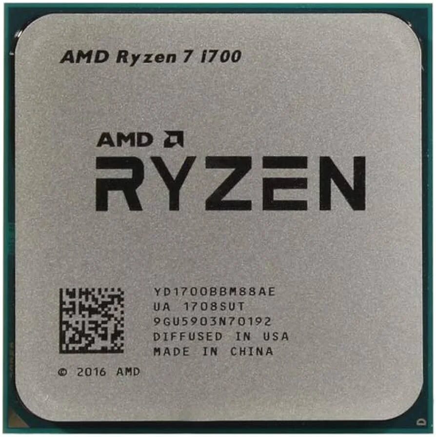 CPU AMD Ryzen 7 1700 3.00Ghz 8C 16MB AM4 CPU AMD Ryzen 7 1700 3.00Ghz 8C 16MB AM4
