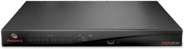 SWITCH AVOCENT DSR2030 16-Ports Over IP w/ Rkmnts SWITCH AVOCENT DSR2030 16-Ports Over IP w/ Rkmnts