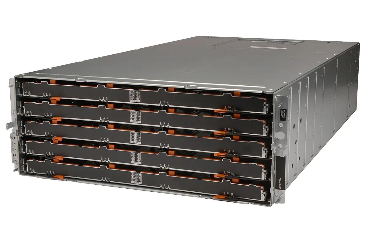 Dell PowerVault MD3460 40 x 1.2TB SAS 10k, 2 x 480GB SAS SSD Dell PowerVault MD3460 40 x 1.2TB SAS 10k, 2 x 480GB SAS SSD