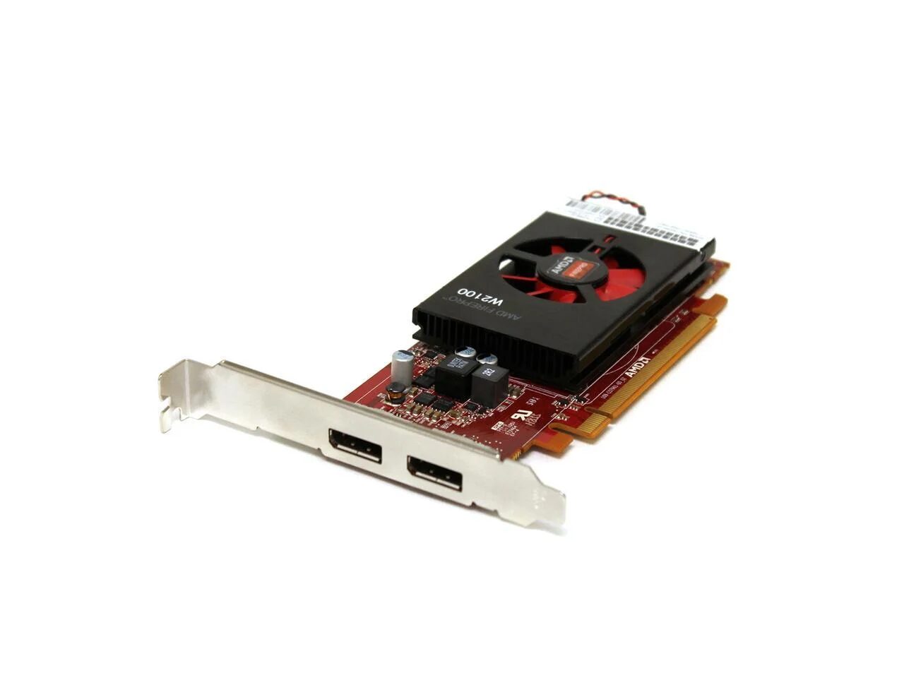 VGA AMD FIREPRO W2100 512MB DDR3 (2) DP PCI-e F.P. VGA AMD FIREPRO W2100 512MB DDR3 (2) DP PCI-e F.P.