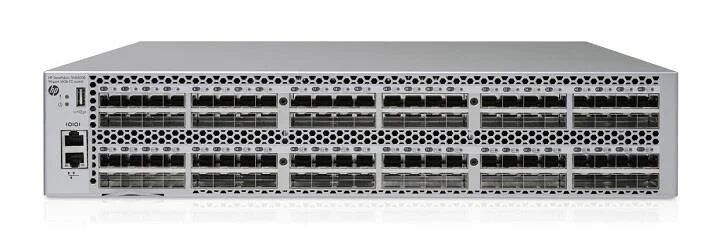 SWITCH HP SN6500B 96-Ports/96-Ports 16G 2x PSU 1100W (P/N: 720968-001) w/ Rkmnts SWITCH HP SN6500B 96-Ports/96-Ports 16G 2x PSU 1100W (P/N: 720968-001) w/ Rkmnts