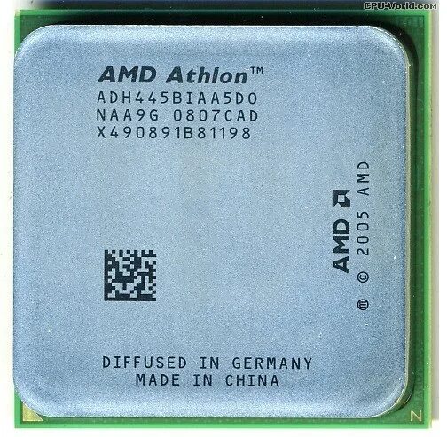 CPU AMD ATHLON 4450B 2.30Ghz 2C 1MB AM2 CPU AMD ATHLON 4450B 2.30Ghz 2C 1MB AM2