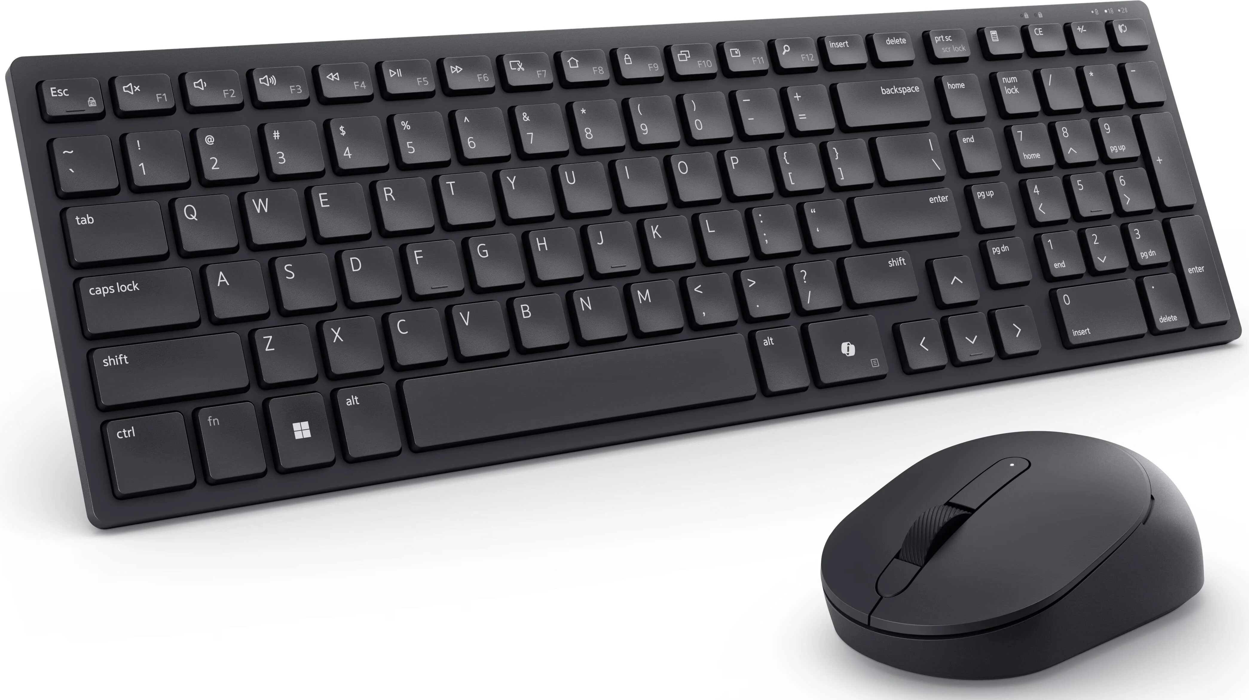 Dell KM555 Pro Compact Silent Keyboard and Mouse Wireless Black French NOB Dell KM555 Pro Compact Silent Keyboard and Mouse Wireless Black French NOB