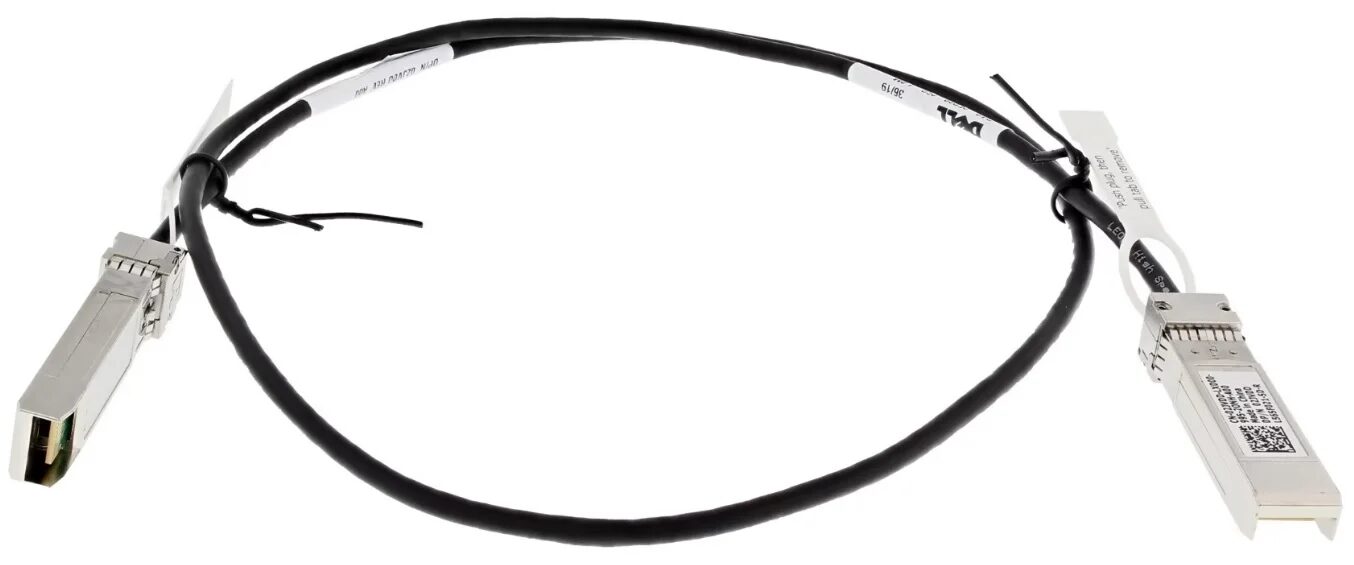 Cable Dell DAC-SFP28-25G-1.0M 100G QSFP28 to 4x25G SFP28 Passive Direct Attach Copper Breakout 1m Cable Dell DAC-SFP28-25G-1.0M 100G QSFP28 to 4x25G SFP28 Passive Direct Attach Copper Breakout 1m