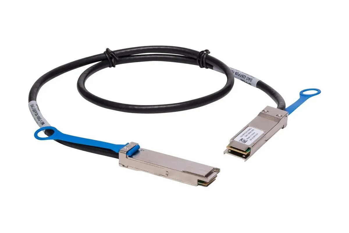 Cable Dell DAC-Q28-100G-1M 100G QSFP28 Passive Direct Attach Copper Twinax 1m QSFP-100G-CU1M NEW Cable Dell DAC-Q28-100G-1M 100G QSFP28 Passive Direct Attach Copper Twinax 1m QSFP-100G-CU1M NEW