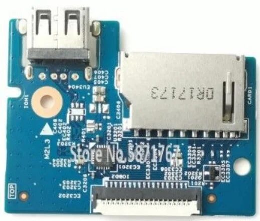 USB / SD READER BOARD WITH CABLE FOR DELL LATITUDE 3470 USB / SD READER BOARD WITH CABLE FOR DELL LATITUDE 3470