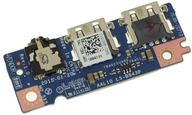 AUDIO / USB BOARD FOR NB DELL INSPIRON 17 (5758 / 5759) / 15 (5558) / 14 (5458) VOSTRO 3558 AUDIO / USB BOARD FOR NB DELL INSPIRON 17 (5758 / 5759) / 15 (5558) / 14 (5458) VOSTRO 3558