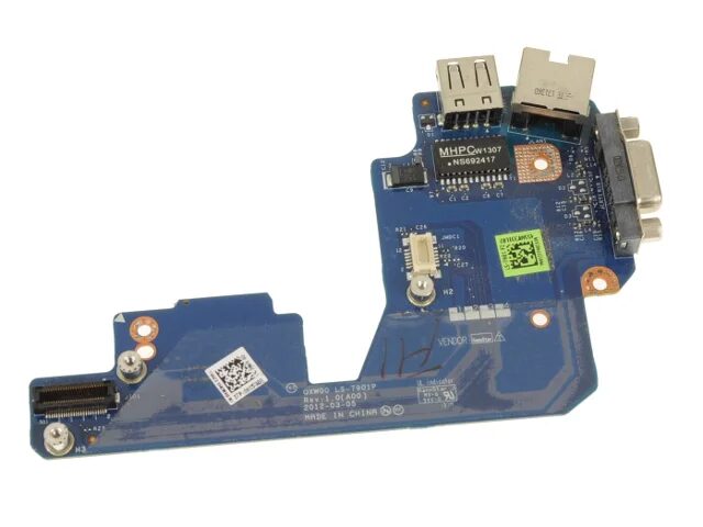 USB / LAN / VGA BOARD FOR DELL LATITUDE E5430 USB / LAN / VGA BOARD FOR DELL LATITUDE E5430