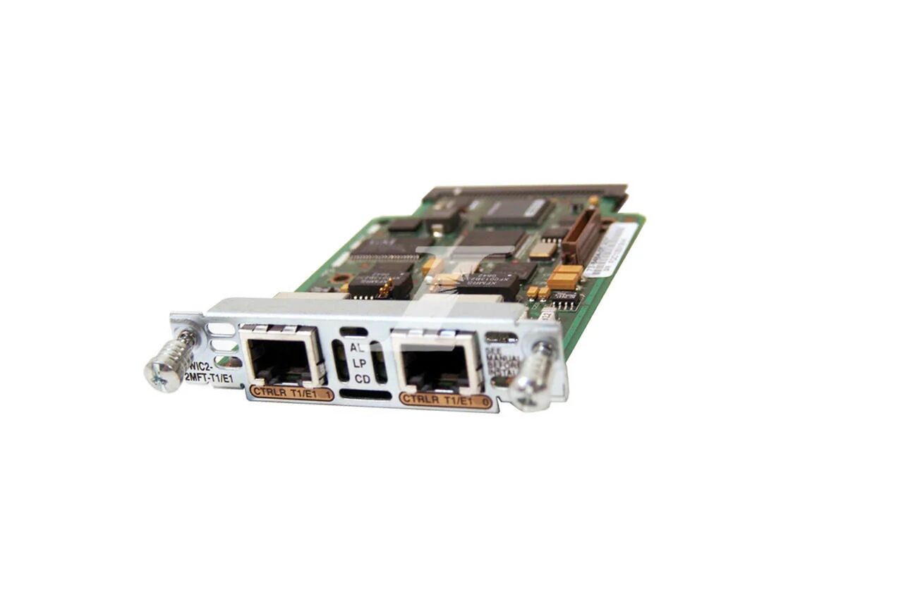 Cisco VWIC2-2MFT-T1/E1 Multiflex Trunk Voice WAN Interface Card Cisco VWIC2-2MFT-T1/E1 Multiflex Trunk Voice WAN Interface Card