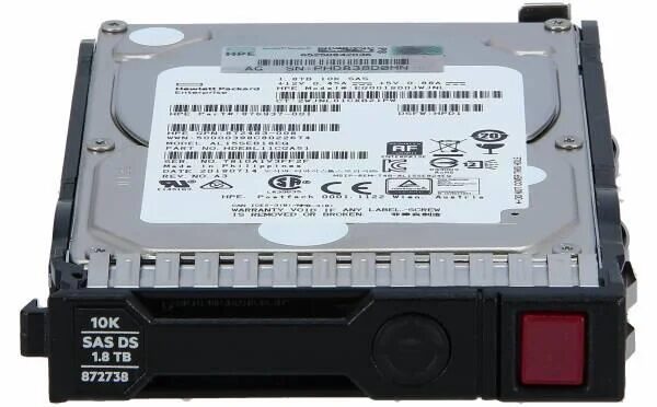HDD HP 1.8TB SAS 12G 2.5" 10K HDD HP 1.8TB SAS 12G 2.5" 10K