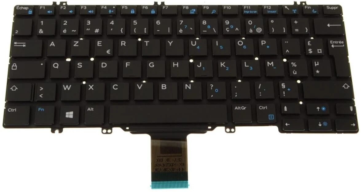 KEYBOARD FOR NB DELL LATITUDE 7280 5280 5289 2-in1 5290 7390 7389 2-in1 7380 7290 7390 2-in 1 FRENCH KEYBOARD FOR NB DELL LATITUDE 7280 5280 5289 2-in1 5290 7390 7389 2-in1 7380 7290 7390 2-in 1 FRENCH