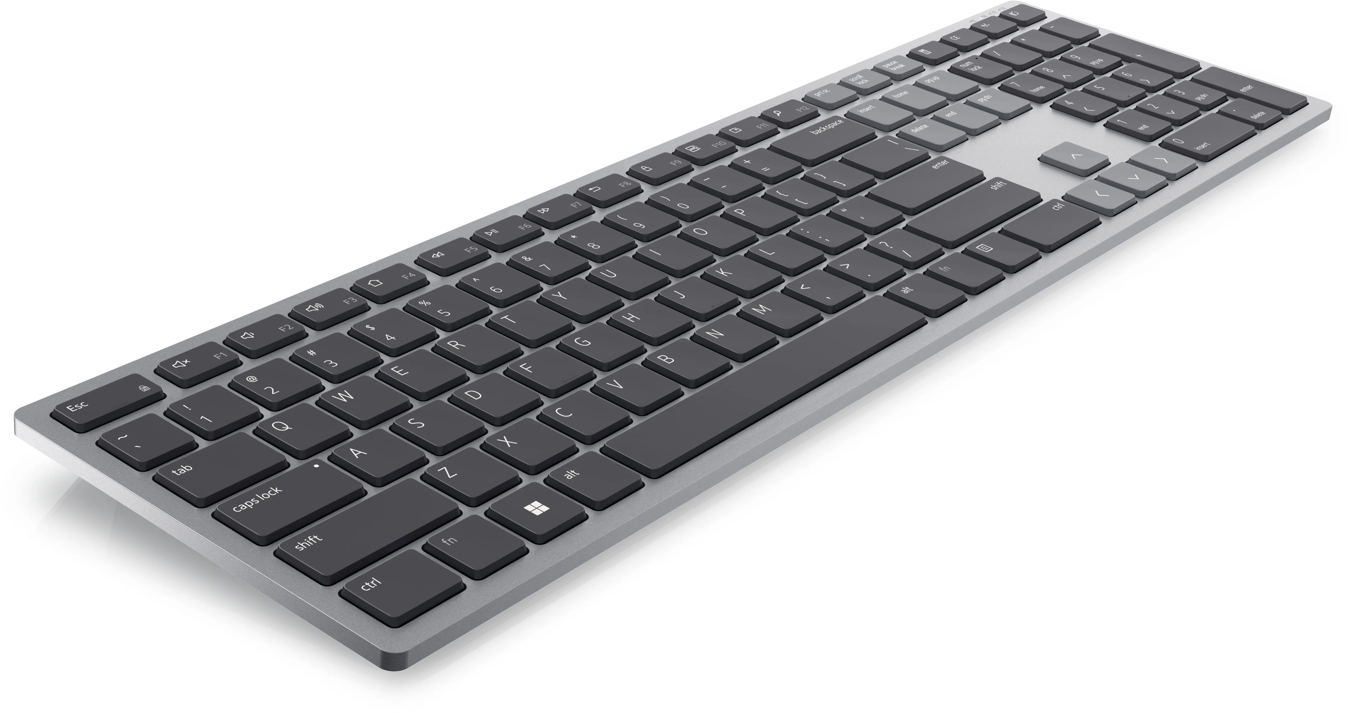 Dell KB700 Multi-Device Keyboard Wireless/Bluetooth Grey German NOB Dell KB700 Multi-Device Keyboard Wireless/Bluetooth Grey German NOB