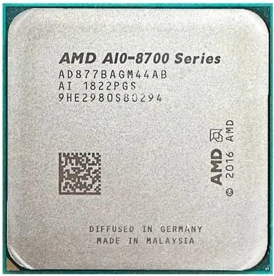 CPU AMD A10-8770 3.50Ghz 4C 4MB AM4 CPU AMD A10-8770 3.50Ghz 4C 4MB AM4