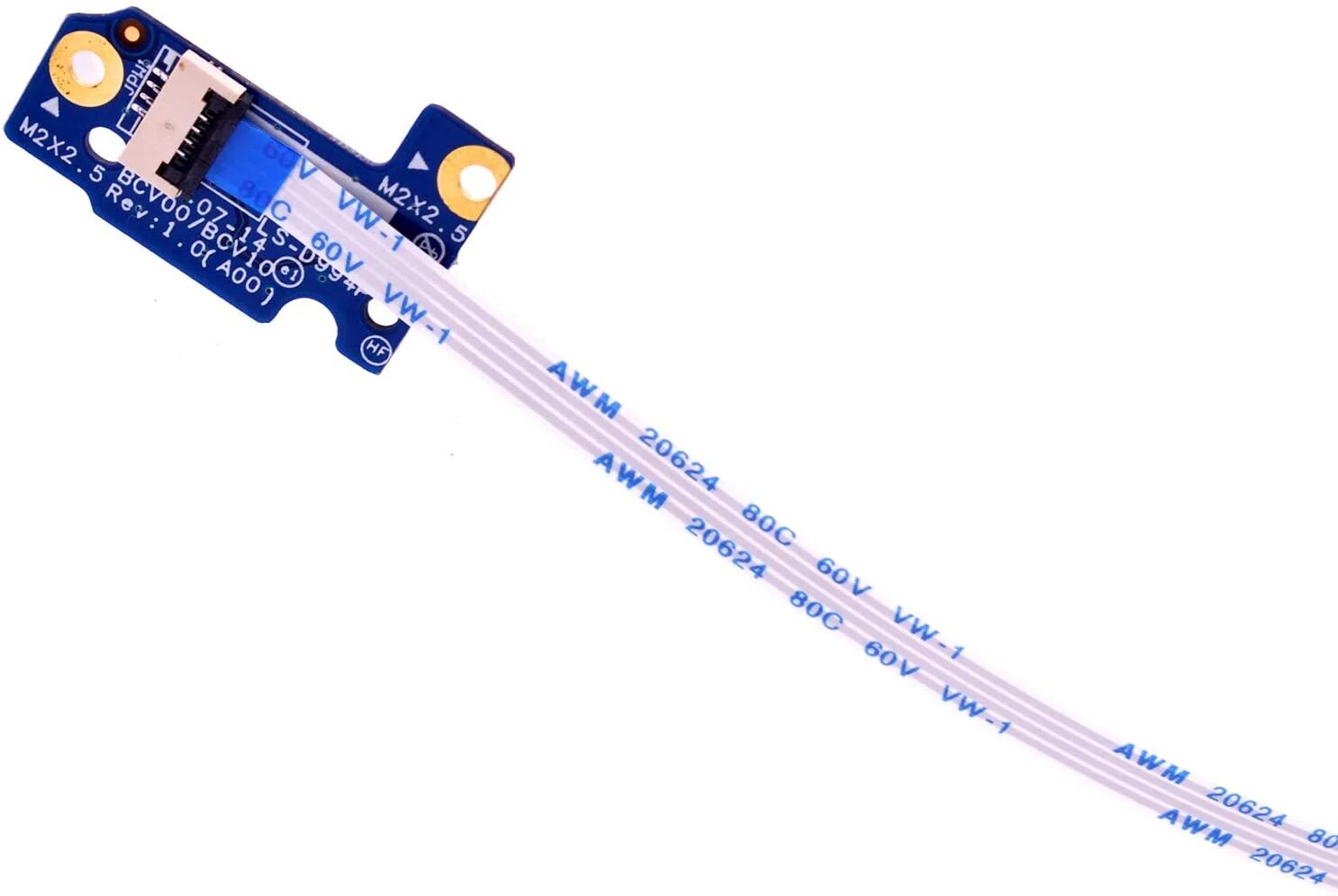 POWER BUTTON BOARD WITH CABLE FOR DELL INSPIRON 15 (7566 / 7567) POWER BUTTON BOARD WITH CABLE FOR DELL INSPIRON 15 (7566 / 7567)