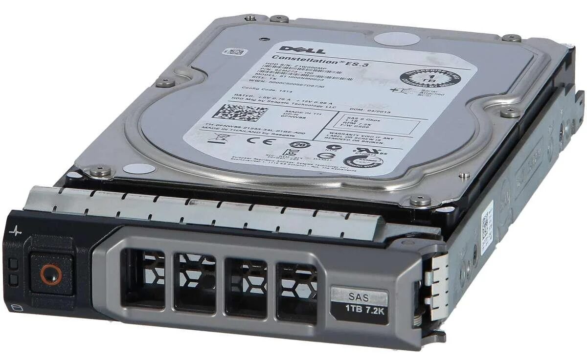 HDD DELL 1TB 7.2K 6G SAS 3.5" HDD DELL 1TB 7.2K 6G SAS 3.5"