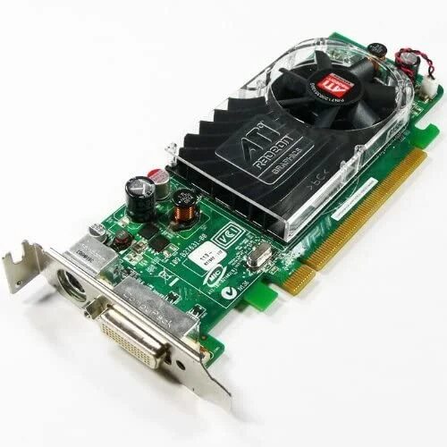 VGA DELL AMD RADEON HD 3450 256MB GDDR2 (1) DMS-59 PCI-e L.P. VGA DELL AMD RADEON HD 3450 256MB GDDR2 (1) DMS-59 PCI-e L.P.