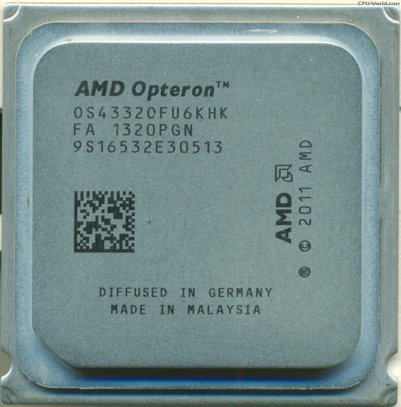 CPU AMD Opteron 4332 HE 3.00Ghz 6C 8MB C32 CPU AMD Opteron 4332 HE 3.00Ghz 6C 8MB C32