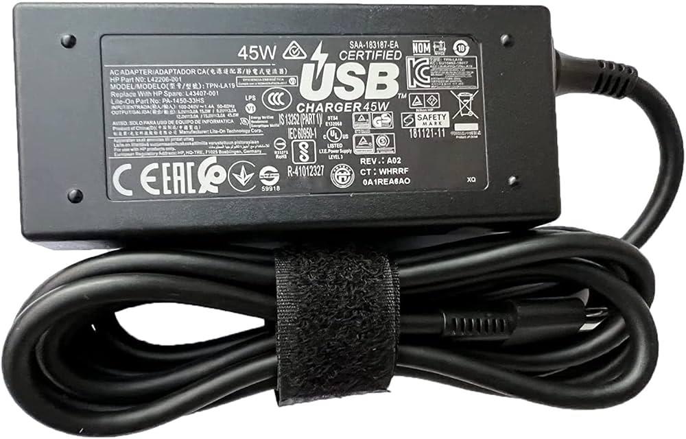 PSU FOR NB HP 45W TYPE-C Refurbished PSU FOR NB HP 45W TYPE-C Refurbished