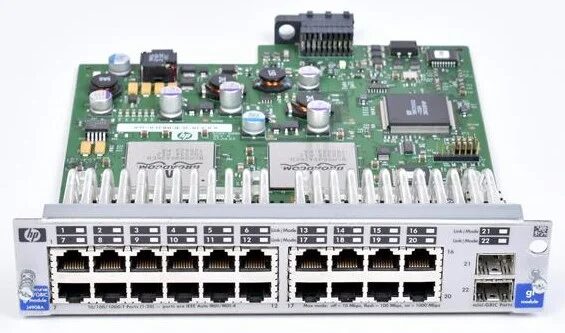 SWITCH HP PROCURVE GL 20-PORTS GIGABIT, 2xSFP ETHERNET MODULE SWITCH HP PROCURVE GL 20-PORTS GIGABIT, 2xSFP ETHERNET MODULE