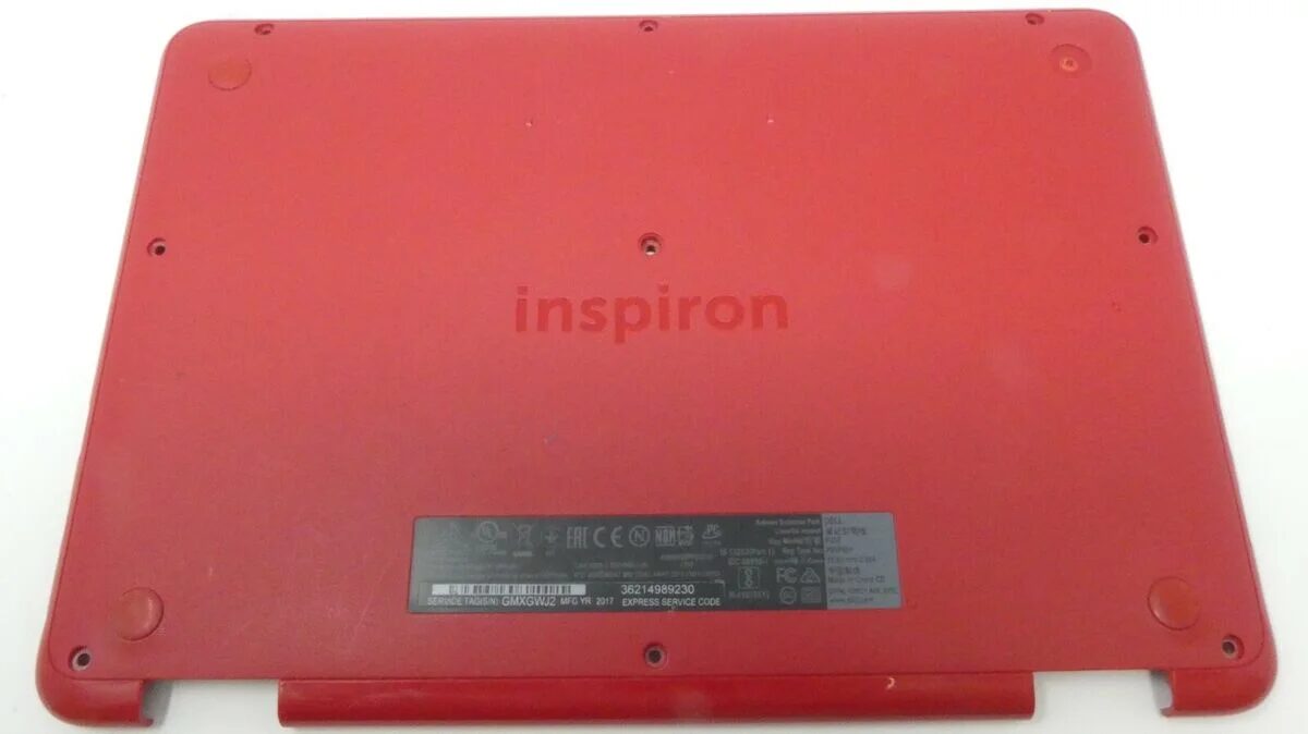 BOTTOM CASE FOR DELL INSPIRON 11 (3168) RED BOTTOM CASE FOR DELL INSPIRON 11 (3168) RED