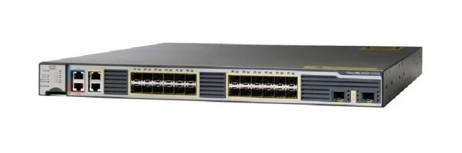 SWITCH CISCO ME-3600X-24TS-M 24-Ports Gigabit (2) 1G SFP /w 1xPSU (P/N: PWR-ME3KX-AC) w/ Rkmnts SWITCH CISCO ME-3600X-24TS-M 24-Ports Gigabit (2) 1G SFP /w 1xPSU (P/N: PWR-ME3KX-AC) w/ Rkmnts