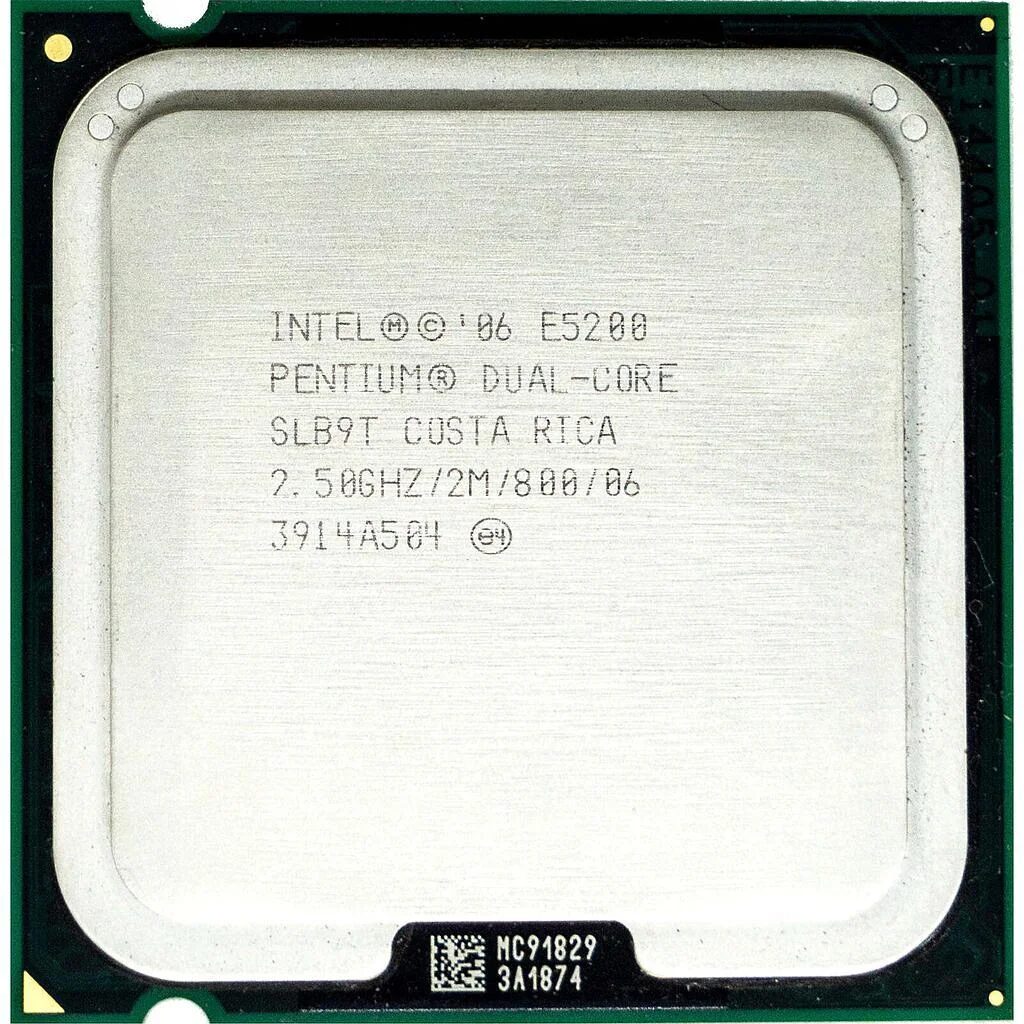 CPU INTEL PENTIUM E5200 2.50Ghz 2C 2MB LGA775 CPU INTEL PENTIUM E5200 2.50Ghz 2C 2MB LGA775
