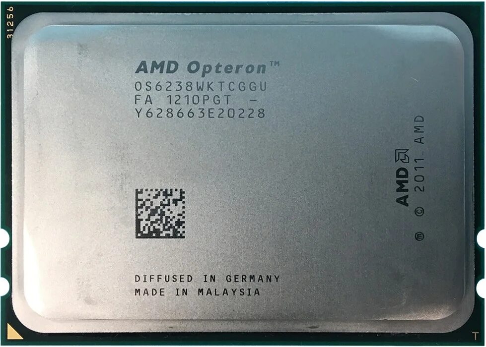 CPU AMD Opteron 6238 2.60Ghz 12C 16MB G34 CPU AMD Opteron 6238 2.60Ghz 12C 16MB G34