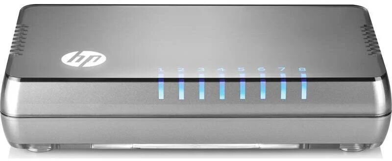 SWITCH HP 1405-8G 8-Ports Gigabit without/ Rkmnts SWITCH HP 1405-8G 8-Ports Gigabit without/ Rkmnts