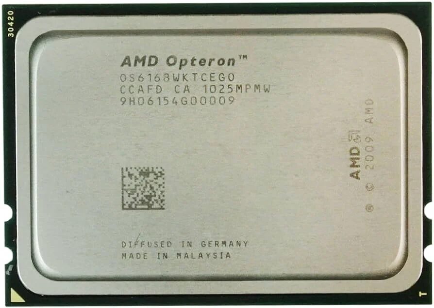 CPU AMD Opteron 6168 1.90Ghz 12C 12MB G34 CPU AMD Opteron 6168 1.90Ghz 12C 12MB G34
