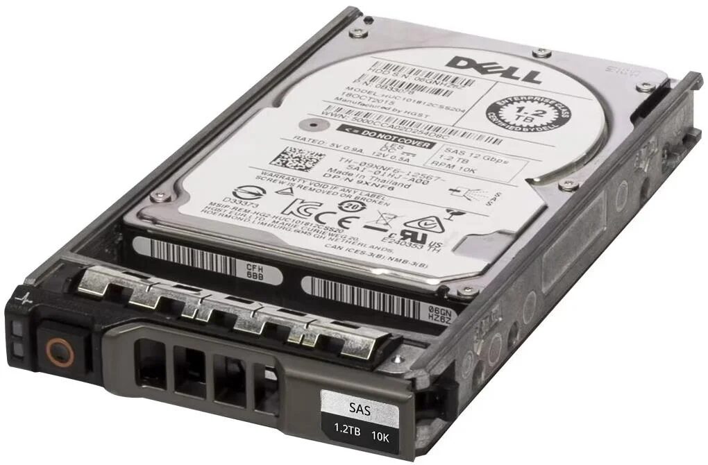 HDD DELL 1.2TB SAS 12G 2.5" 10K HUC101812CSS204 HDD DELL 1.2TB SAS 12G 2.5" 10K HUC101812CSS204