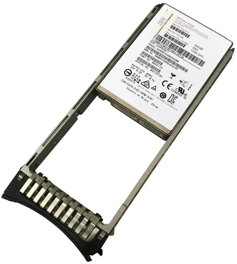 SSD IBM 400GB SAS 2.5" 12G FOR IBM STORWIZE V3700 V2 SSD IBM 400GB SAS 2.5" 12G FOR IBM STORWIZE V3700 V2