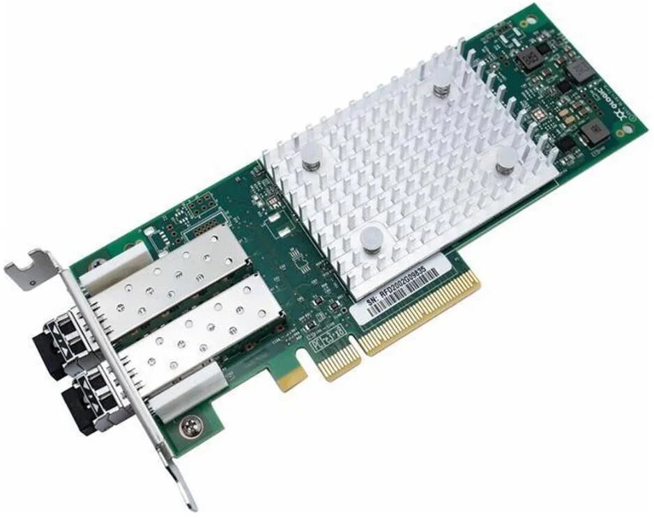 NIC DELL Qlogic Qle2692l 2-ports 16GB PCI-E x8 L.P. HBA Fibre Channel Host Bus Adapter NIC DELL Qlogic Qle2692l 2-ports 16GB PCI-E x8 L.P. HBA Fibre Channel Host Bus Adapter