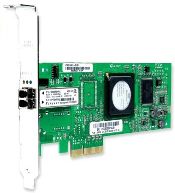 NIC QLogic QLE2460 1-port 4GB PCI-E x4 Fibre Channel HBA NIC QLogic QLE2460 1-port 4GB PCI-E x4 Fibre Channel HBA
