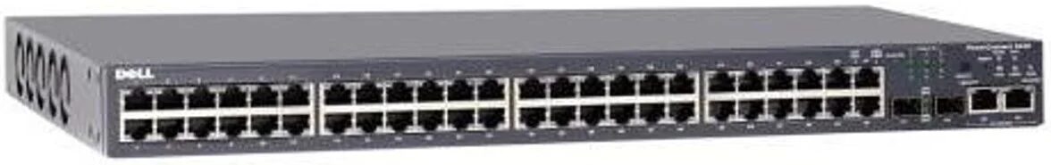 SWITCH DELL POWERCONNECT 3448 48-Ports 10/100 (2) 1G SFP w/ Rkmnts SWITCH DELL POWERCONNECT 3448 48-Ports 10/100 (2) 1G SFP w/ Rkmnts