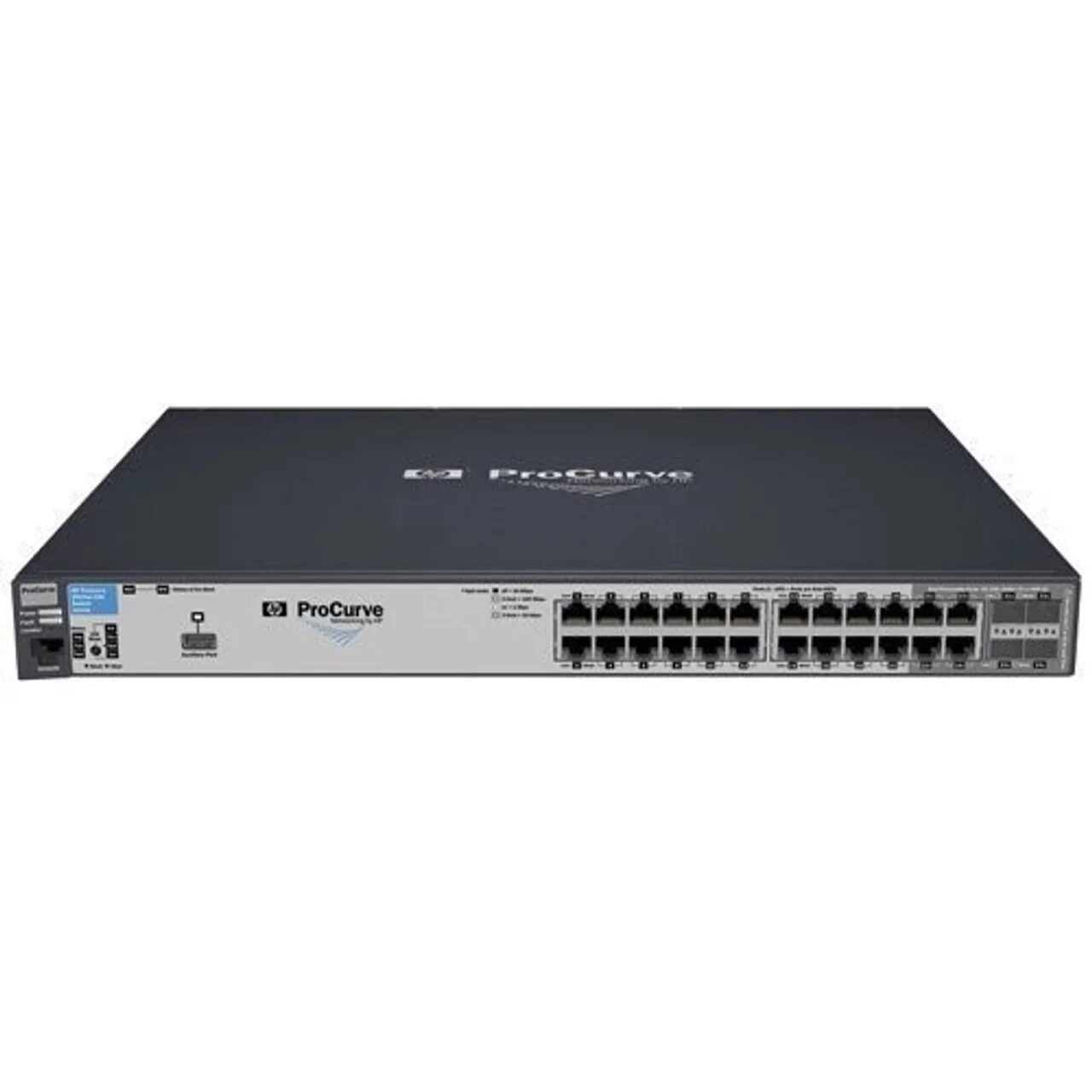 SWITCH HP ProCurve 2910al-24G 24-Ports Gigabit w/ Rkmnts SWITCH HP ProCurve 2910al-24G 24-Ports Gigabit w/ Rkmnts
