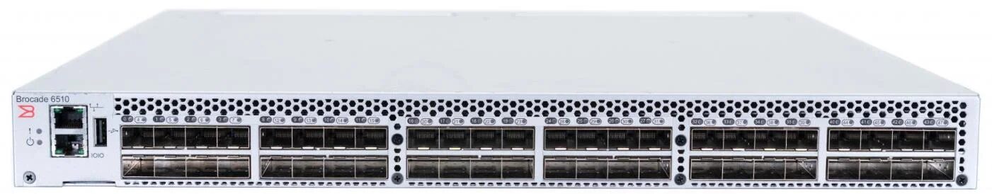 SWITCH DELL BROCADE 6510 48-Ports/48-Ports 16G 2x 125W (P/N: KN9TD) w/ Rkmnts SWITCH DELL BROCADE 6510 48-Ports/48-Ports 16G 2x 125W (P/N: KN9TD) w/ Rkmnts