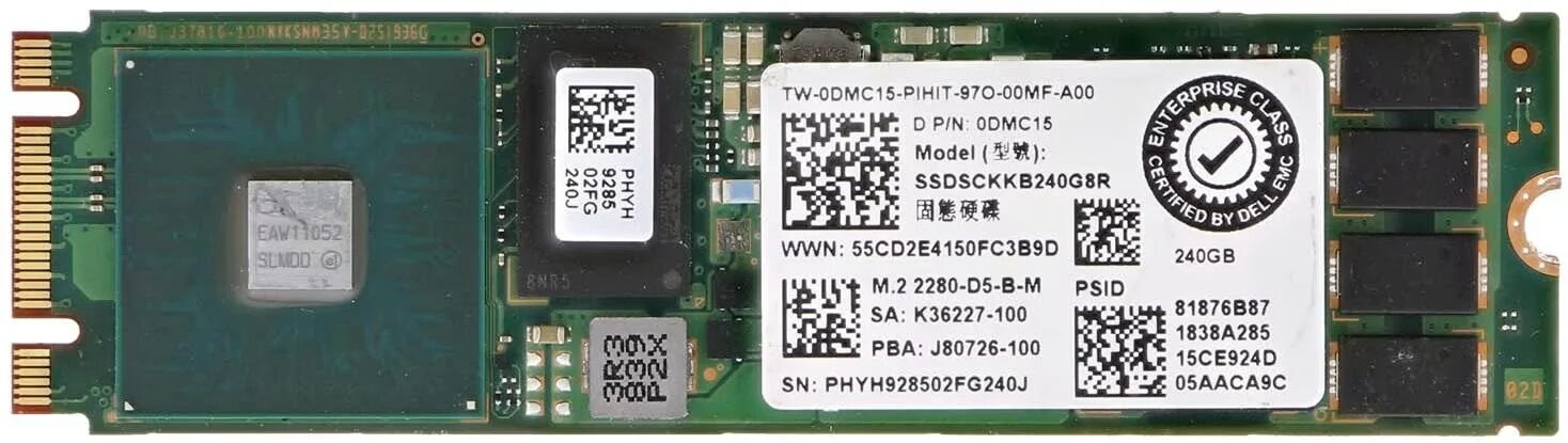 DELL SSD 240GB M.2 FOR BOSS CARD DELL SSD 240GB M.2 FOR BOSS CARD