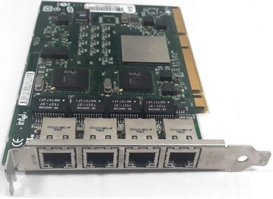 NIC INTEL PRO/1000 PT SERVER ADAPTER 4-ports 1GB PCI-E NIC INTEL PRO/1000 PT SERVER ADAPTER 4-ports 1GB PCI-E