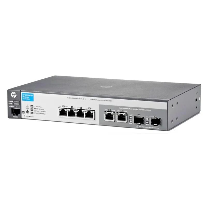 SWITCH HP MSM720 6-Ports Gigabit Access Controller w/ Rkmnts SWITCH HP MSM720 6-Ports Gigabit Access Controller w/ Rkmnts