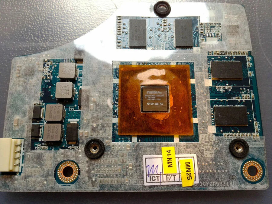 Κάρτα γραφικών nVidia GT330m για Laptop Toshiba satellite P500 P505 DATZ2GUBAD0 - Μεταχειρισμένο Κάρτα γραφικών nVidia GT330m για Laptop Toshiba satellite P500 P505 DATZ2GUBAD0 - Μεταχειρισμένο