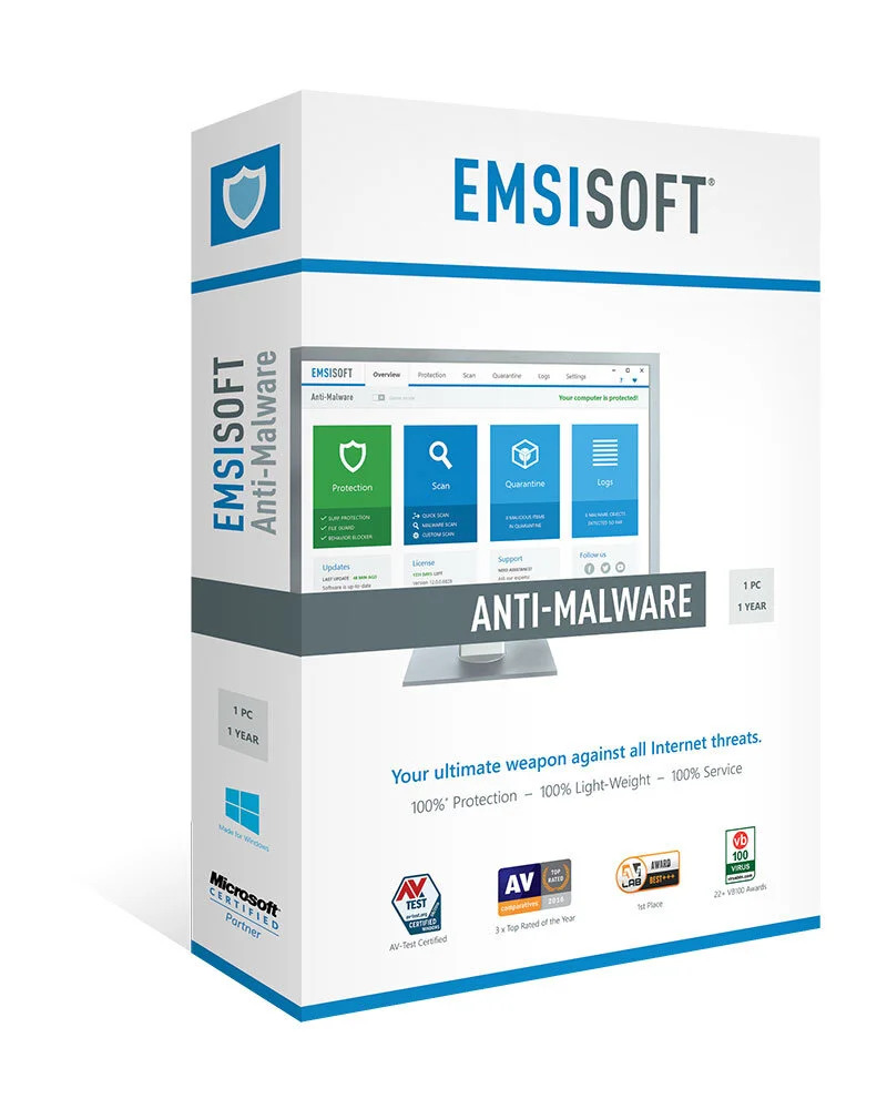 Emsisoft AntiVirus / Anti-Malware - Καινούριο