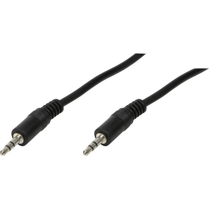 LogiLink Stereo Audio Cable 3.5mm Μale - 3.5mm Μale - Καινούριο LogiLink Stereo Audio Cable 3.5mm Μale - 3.5mm Μale - Καινούριο