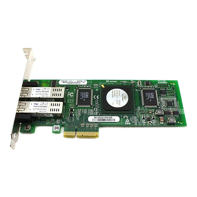 Fibre Channel HP QLogic QLE2462 4Gbps 2xSFP - Μεταχειρισμένο Fibre Channel HP QLogic QLE2462 4Gbps 2xSFP - Μεταχειρισμένο